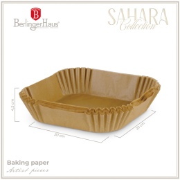 Papierowe foremki 20cm 50szt. do Air Fryer | Frytkownicy  BerlingerHaus BH-8929