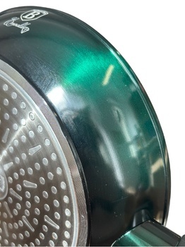 Patelnia 24 cm z powłoką tytanową Emerald Collection BH-6047|OUTLET