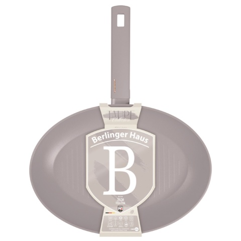 Patelnia do ryb 35cm BerlingerHaus BH-8104 Taupe Collection