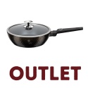 Patelnia głęboka z pokrywką 24cm Berlinger Haus BH-6574 | OUTLET