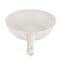 Patelnia wok 28cm Fashion TV FTV-0062 Matte Cream Gold Collection