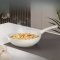 Patelnia wok 28cm Fashion TV FTV-0062 Matte Cream Gold Collection