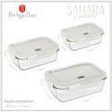 Pojemniki na żywność z pokrywkami BerlingerHaus BH-8793 Sahara Collection