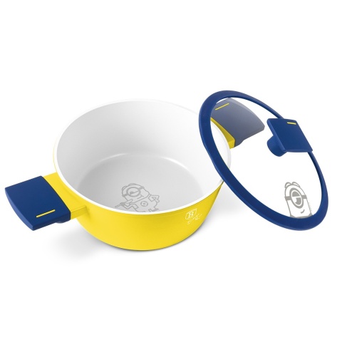 Rondel mini z pokrywką 20 cm Minions Collection BerlingerHaus BH-8456MN