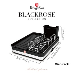 Suszarka do naczyń BerlingerHaus BH-8891 Black Rose Collection