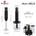 Wielofunkcyjny blender ręczny BerlingerHaus Matte Black Collection BH-9597