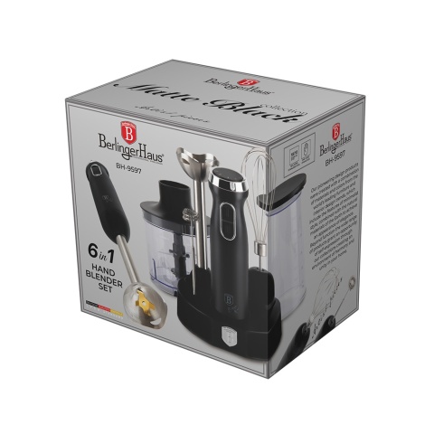 Wielofunkcyjny blender ręczny BerlingerHaus Matte Black Collection BH-9597