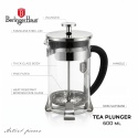 Zaparzacz do kawy i herbaty 600 ml. Black Silver Edition BerlingerHaus BH-1787