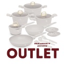 Zestaw 15 el. garnki, patelnie, akcesoria BerlingerHaus Sahara BH-8081| OUTLET