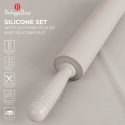 Zestaw do ciasta silikonowy wałek i mata Sahara Collection BerlingerHaus BH-8781