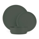 Zestaw obiadowy 18 elementów BerlingerHaus Matte Green Collection LP-BH-261